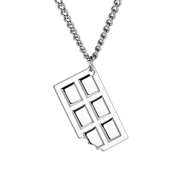mens necklace steel chain hip hop fashion jewelry chocolate pendant necklaces 60cm long stainless steel link chain men gifts, Silver
mens necklace steel chain hip hop fashion jewelry chocolate pendant necklaces 60cm long stainless steel link chain men gifts, Silver