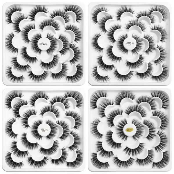 10pairs 5d mink lashes natural long false eyelashes criss-cross fake lashes makeup eyelash extension mink eyelashes women beauty
10pairs 5d mink lashes natural long false eyelashes criss-cross fake lashes makeup eyelash extension mink eyelashes women beauty