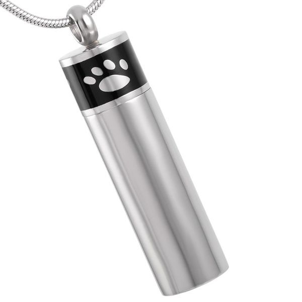 chains ijd8407 stainless steel pet cat dog print memorial souvenir necklace cremation for ashes urn keepsake pendant, Silver
chains ijd8407 stainless steel pet cat dog print memorial souvenir necklace cremation for ashes urn keepsake pendant, Silver