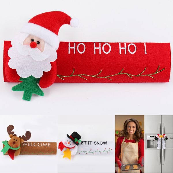 xmas refrigerator doorknob gloves christmas door gloves deer santa snowman refrigerator oven protection cover xmas kitchen decor
xmas refrigerator doorknob gloves christmas door gloves deer santa snowman refrigerator oven protection cover xmas kitchen decor