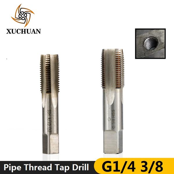 pipe thread tap straight flute drill tap hss threading tool machine plug g1/4 g3/8 metal thread drill screw pipe
pipe thread tap straight flute drill tap hss threading tool machine plug g1/4 g3/8 metal thread drill screw pipe