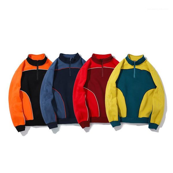 panelled zipper letter embroidery mens sweatshirt casual loose males clothing fashion brand mens designer sweatshirts fashion, Black
panelled zipper letter embroidery mens sweatshirt casual loose males clothing fashion brand mens designer sweatshirts fashion, Black