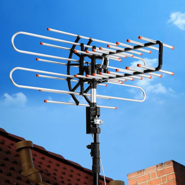 antenna outdoor tv amplified motorized 360 degree rotation digital hdtv antenna 36db rotor uhf/vhf/fm 150miles ship from usa
antenna outdoor tv amplified motorized 360 degree rotation digital hdtv antenna 36db rotor uhf/vhf/fm 150miles ship from usa