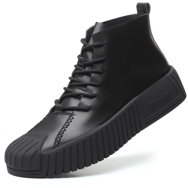 bonjean classic men's boots height increasing casual sneakers lace-up autumn warm army boots 2020 combat ankle, Black
bonjean classic men's boots height increasing casual sneakers lace-up autumn warm army boots 2020 combat ankle, Black