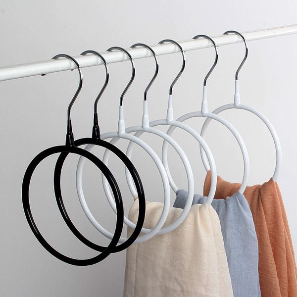 1pcs new home supplies black white for scarves grade belts rack storage rack anti-skid for closet circle, Blue;gray
1pcs new home supplies black white for scarves grade belts rack storage rack anti-skid for closet circle, Blue;gray