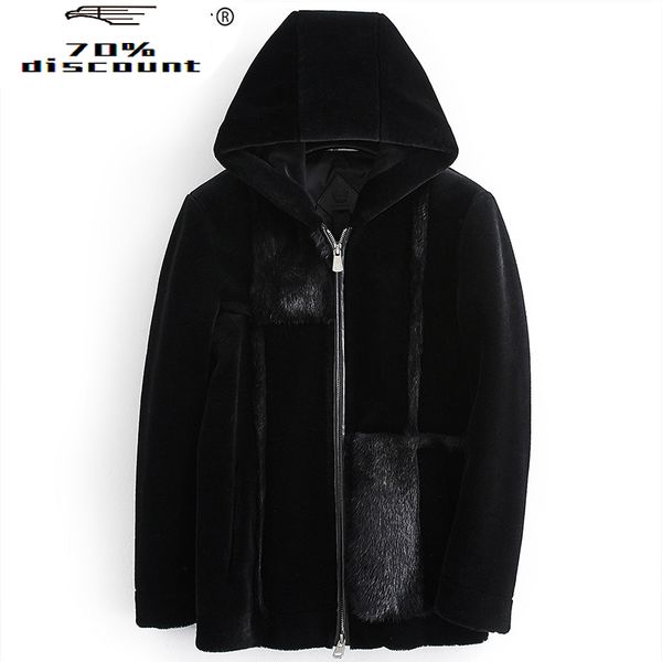 new real fur coat men winter sheep shearling wool down jacket hooded mens mink coat muts doudoune homme lbl-98000 kj2308, Black
new real fur coat men winter sheep shearling wool down jacket hooded mens mink coat muts doudoune homme lbl-98000 kj2308, Black