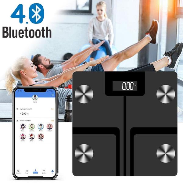 bathroom & kitchen scales smart body electronic scale digital led screen balance fat weight precision weighing measuring
bathroom & kitchen scales smart body electronic scale digital led screen balance fat weight precision weighing measuring