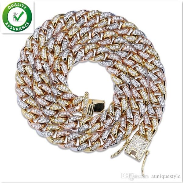iced out chains designer necklace hip hop jewelry gold chain for men cuban link micro paved cz diamond luxury necklaces 10mm rapper charms, Black
iced out chains designer necklace hip hop jewelry gold chain for men cuban link micro paved cz diamond luxury necklaces 10mm rapper charms, Black