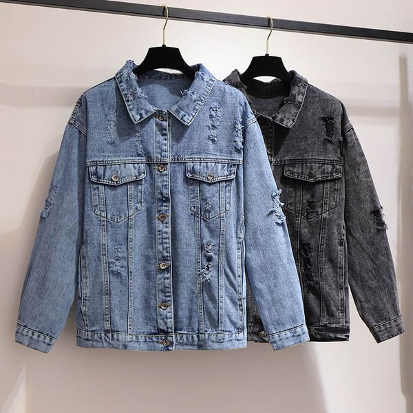 women's jackets spring autumn denim jacket women plus size bust 155cm 6xl 7xl 8xl 9xl 10xl coat black blue colors, Black;brown
women's jackets spring autumn denim jacket women plus size bust 155cm 6xl 7xl 8xl 9xl 10xl coat black blue colors, Black;brown