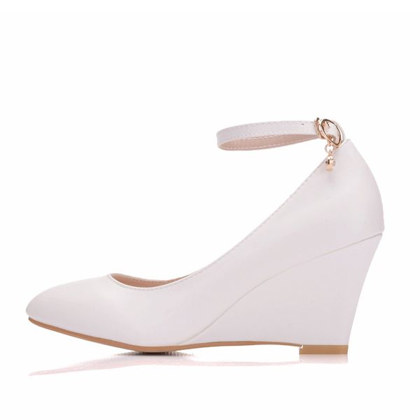 women round toe pumps woman wedges female fashion elegant mary women's ankle wrap janes shoes plus size 2020 new comfortable, Black
women round toe pumps woman wedges female fashion elegant mary women's ankle wrap janes shoes plus size 2020 new comfortable, Black