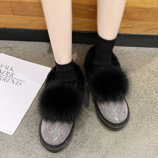 winter women warm fashion ankle boots plush fur keep warm woman shoes round toe shiny diamond shoes comrfortable women, Black
winter women warm fashion ankle boots plush fur keep warm woman shoes round toe shiny diamond shoes comrfortable women, Black