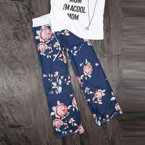 женская летняя мода высокого качества вскользь comfy stretch цветочные печати drawstring wide leg lounge брюки 2.20, Black;blue
женская летняя мода высокого качества вскользь comfy stretch цветочные печати drawstring wide leg lounge брюки 2.20, Black;blue