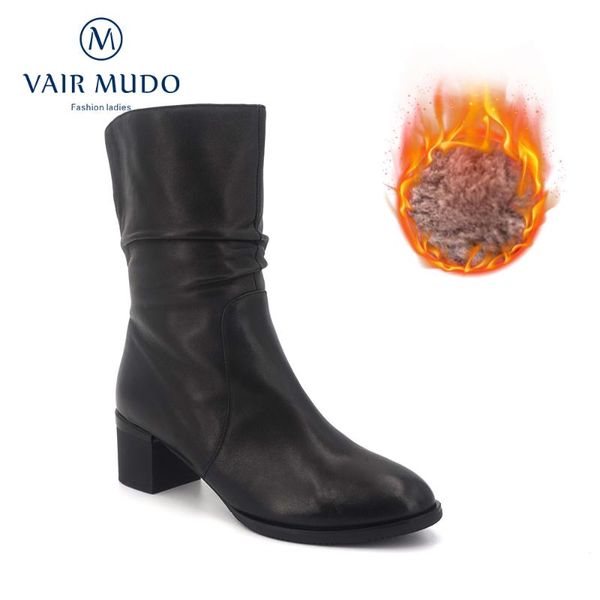 vair mudo genuine leather lady boots shoes  black zipper winter warm plush fur sheepskin women rivet boots dx61
vair mudo genuine leather lady boots shoes  black zipper winter warm plush fur sheepskin women rivet boots dx61