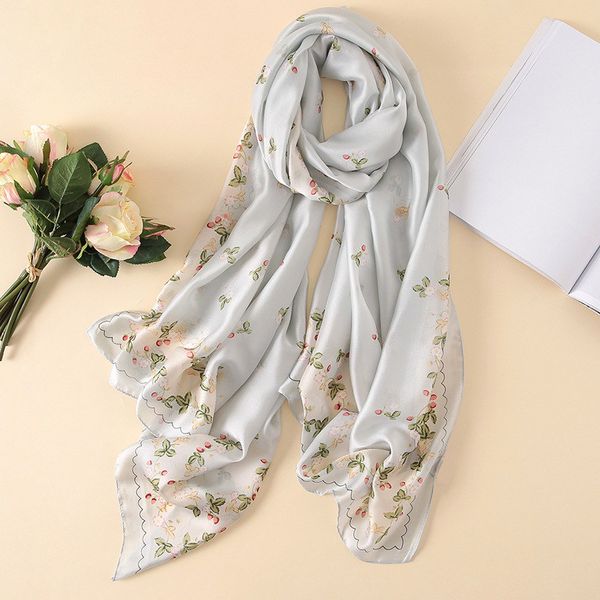 new summer decoration woman fashion scarves flower pattern printing 90cmx180cm long scarf scarves headscarf girl gift, Blue;gray
new summer decoration woman fashion scarves flower pattern printing 90cmx180cm long scarf scarves headscarf girl gift, Blue;gray