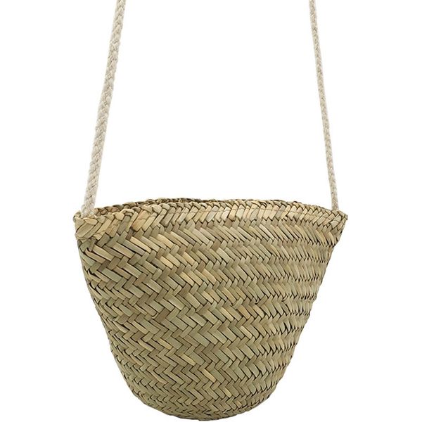 bohemian hand woven straw beach bag summer woman's shoulder bag rush rattan messenger bags travel cell phone pouch 
bohemian hand woven straw beach bag summer woman's shoulder bag rush rattan messenger bags travel cell phone pouch