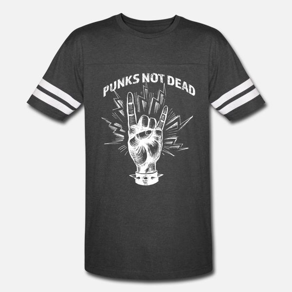 rock gesture i punks not dead t shirt men design 100% cotton s-3xl vintage famous funny casual summer style pattern shirt
rock gesture i punks not dead t shirt men design 100% cotton s-3xl vintage famous funny casual summer style pattern shirt