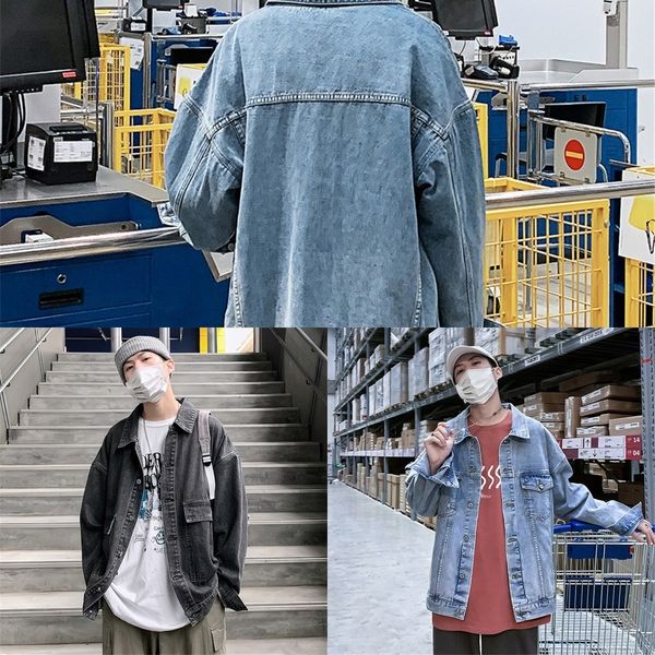 ins denim spring autumn 2020 autumn and winter new fashion loose jacket jacketmen's korean fashion brand all-match jacket men's jj, Blue
ins denim spring autumn 2020 autumn and winter new fashion loose jacket jacketmen's korean fashion brand all-match jacket men's jj, Blue