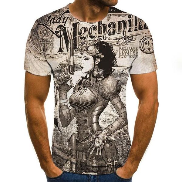 letters street 3d print shirts graphic graphic horror men clothing