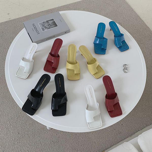 women slides slippers clip toe slides pumps summer slip on party sandals thin high heels pumps slippers dress shoe, Black
women slides slippers clip toe slides pumps summer slip on party sandals thin high heels pumps slippers dress shoe, Black