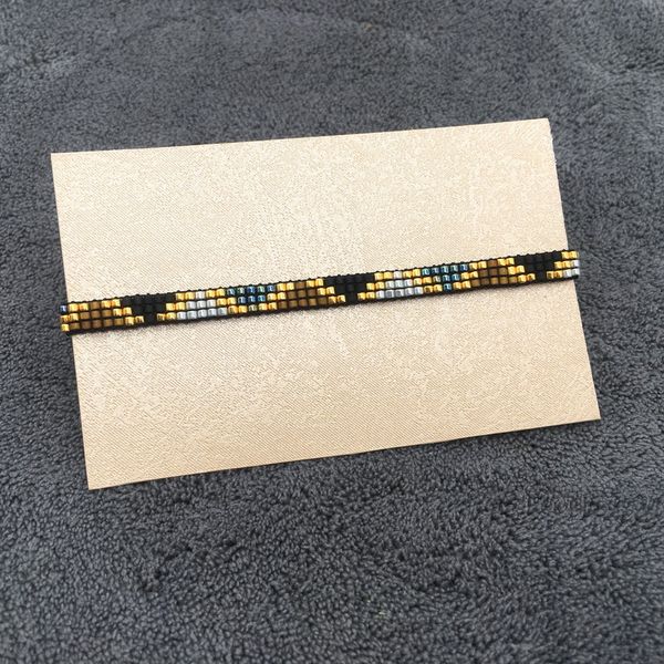 handmade friendship bracelet miyuki seed beads woven 3 rows charm bracelet for women party jewelry gold b, Black
handmade friendship bracelet miyuki seed beads woven 3 rows charm bracelet for women party jewelry gold b, Black
