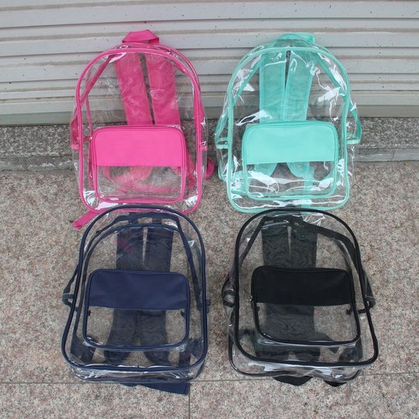 storage bags 10pcs/lot arrival customize waterproof pvc clear backpack student school bag transparent pack
storage bags 10pcs/lot arrival customize waterproof pvc clear backpack student school bag transparent pack