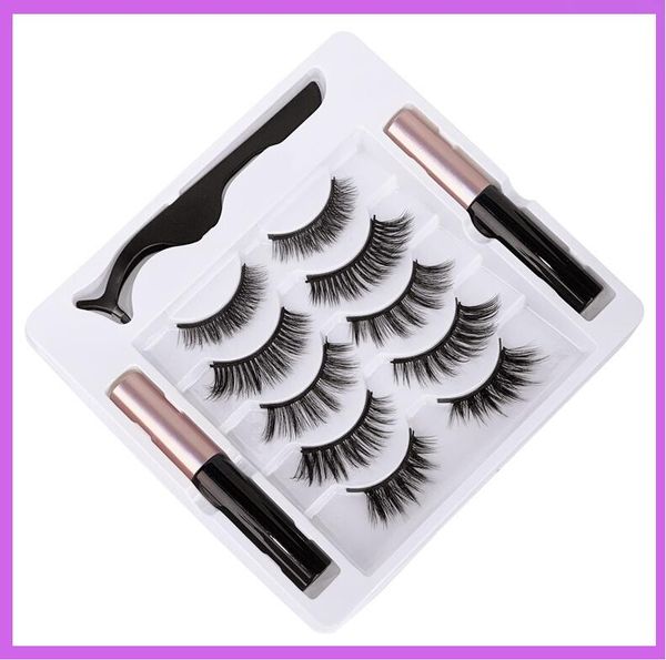 3d imitation mink eyelashes magnet eyelashes 5 pairs of magnet eyelashes set double tube magnetic eyeliner
3d imitation mink eyelashes magnet eyelashes 5 pairs of magnet eyelashes set double tube magnetic eyeliner