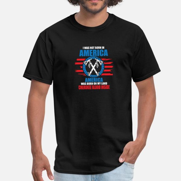 america was born on my land cherokee blood insid t shirt men designs short sleeve o-neck solid color sunlight building spring shirt
america was born on my land cherokee blood insid t shirt men designs short sleeve o-neck solid color sunlight building spring shirt