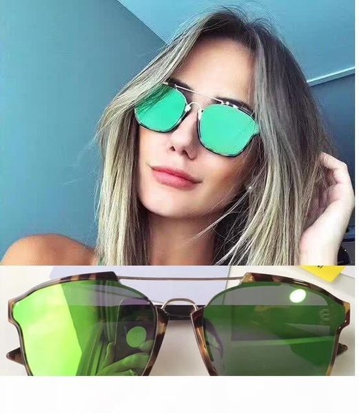 women spotted havana green sunglasses fashion brand abstract sunglasses new with original case, White;black
women spotted havana green sunglasses fashion brand abstract sunglasses new with original case, White;black