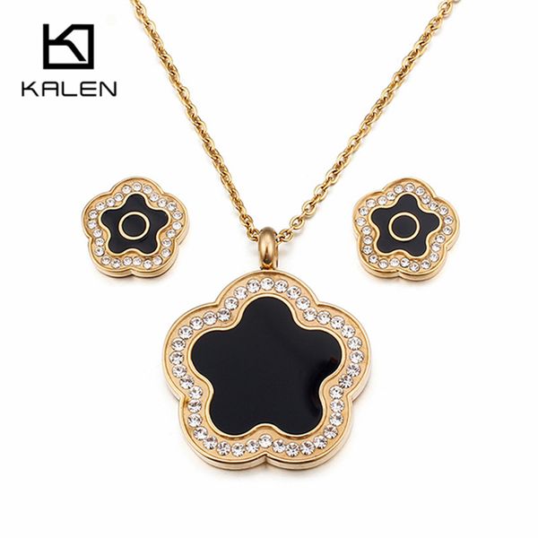 wholesale stainless steel peru lima gold flower jewelry set for women bohemia resin & zircon flower pendant necklace earrings set, Silver
wholesale stainless steel peru lima gold flower jewelry set for women bohemia resin & zircon flower pendant necklace earrings set, Silver