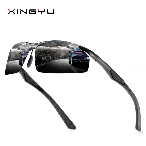 xingyu sunglasses men polarized uv400 aluminium magnesium frame tac sun glasses driving glasses semi rimless for men 3009, White;black
xingyu sunglasses men polarized uv400 aluminium magnesium frame tac sun glasses driving glasses semi rimless for men 3009, White;black