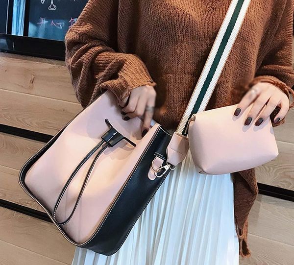 color stitching hook buckle women s shoulder bags fashion bucket bags commute drawstring messenger bag ladies satchels femmeok
color stitching hook buckle women s shoulder bags fashion bucket bags commute drawstring messenger bag ladies satchels femmeok