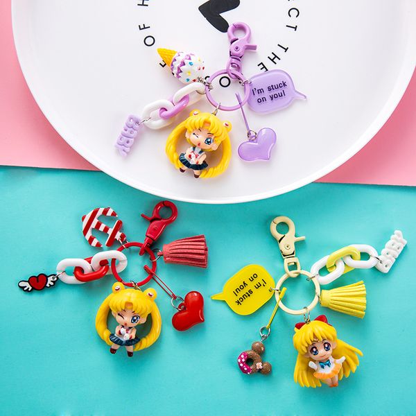 new water moon keychains woman doll key chains lovely cream pendant key ring angel pretty girl fashion jewelry, Silver
new water moon keychains woman doll key chains lovely cream pendant key ring angel pretty girl fashion jewelry, Silver