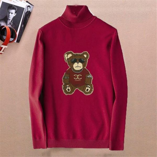 winter new arrivals letter pattern bear pattern warm sweaters turtleneck sweater men striped slim fit knittwear mens sweaters pullovers, White;black
winter new arrivals letter pattern bear pattern warm sweaters turtleneck sweater men striped slim fit knittwear mens sweaters pullovers, White;black