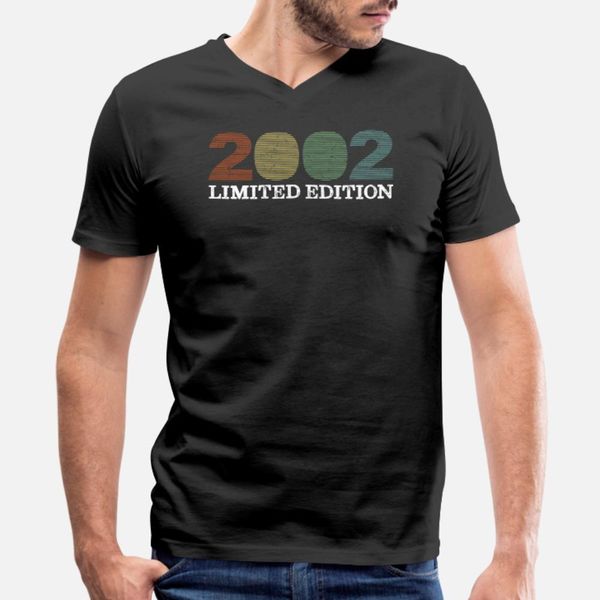 18th birthday retro vintage 2002 t shirt men create 100% cotton euro size s-3xl cool cute building summer leisure shirt
18th birthday retro vintage 2002 t shirt men create 100% cotton euro size s-3xl cool cute building summer leisure shirt