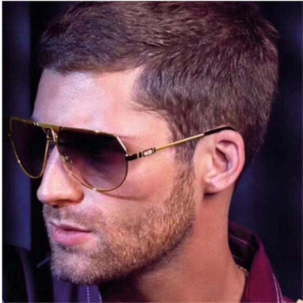 kapelus men's explosive stainless steel frame sunglasses european fashion glasses ca 25072, White;black
kapelus men's explosive stainless steel frame sunglasses european fashion glasses ca 25072, White;black