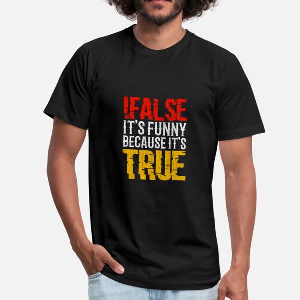 false true code programmer gift t shirt men fitness cotton o neck normal fitness building summer style family shirt
false true code programmer gift t shirt men fitness cotton o neck normal fitness building summer style family shirt