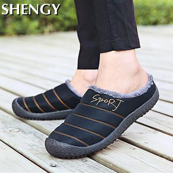mens slippers 2020 new large size male footwear plush warm home shoe soft comfortable cotton fabric fashion mens casual slippers, Black
mens slippers 2020 new large size male footwear plush warm home shoe soft comfortable cotton fabric fashion mens casual slippers, Black