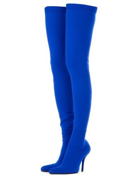 drop shipping fashion woman solid blue or black elastic thin heels slim 100 mm heels over the knee long boots lady size 42
drop shipping fashion woman solid blue or black elastic thin heels slim 100 mm heels over the knee long boots lady size 42