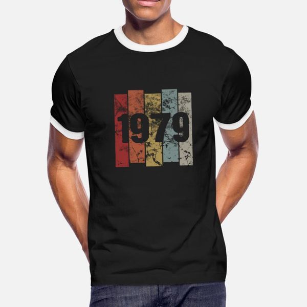 40th birthday gift vintage 1979 t shirt men create 100% cotton o neck family loose building spring autumn leisure shirt
40th birthday gift vintage 1979 t shirt men create 100% cotton o neck family loose building spring autumn leisure shirt