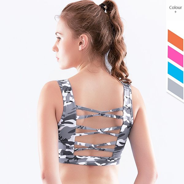 woman cross beauty back shockproof gather yoga bra print camouflage running fitness sports bra seamless sports crop top, White;black
woman cross beauty back shockproof gather yoga bra print camouflage running fitness sports bra seamless sports crop top, White;black