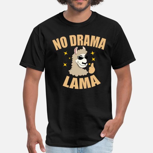 no drama lama t shirt men designing cotton round neck clothing interesting breathable spring autumn trend shirt
no drama lama t shirt men designing cotton round neck clothing interesting breathable spring autumn trend shirt