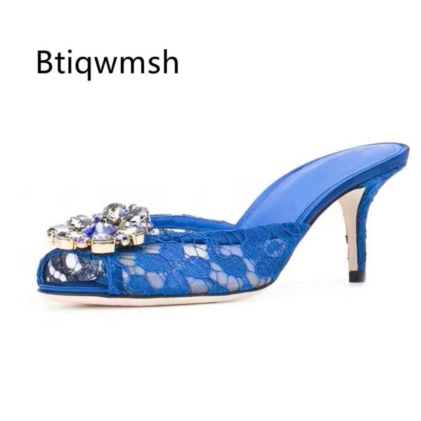slippers rhinestone women peep toe crystal flower lace high heel shoes woman mules sandals, Black
slippers rhinestone women peep toe crystal flower lace high heel shoes woman mules sandals, Black