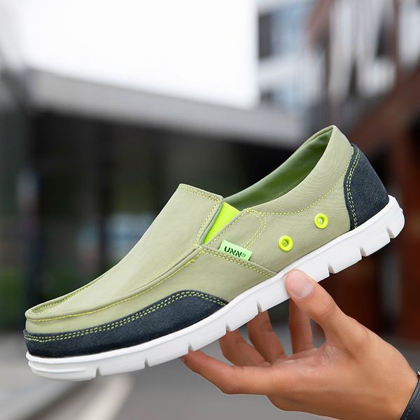new men's casual shoes slip-on male shoes elastic rubber sole breathable and comfortable trend men's fashion sneakers, Black
new men's casual shoes slip-on male shoes elastic rubber sole breathable and comfortable trend men's fashion sneakers, Black