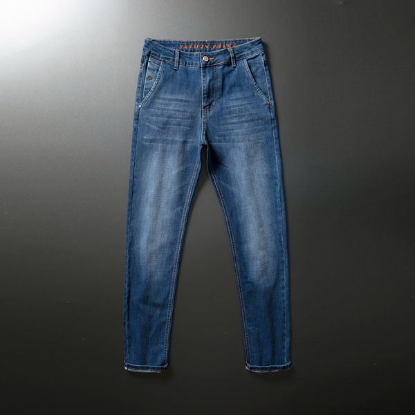 men's jeans mens straight elastic casual fashion retro streetwear cotton men denim pants hombre big size 40,p335, Blue
men's jeans mens straight elastic casual fashion retro streetwear cotton men denim pants hombre big size 40,p335, Blue