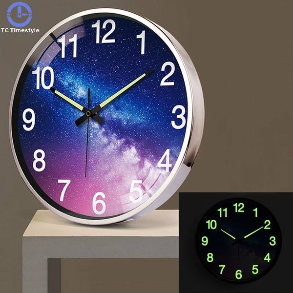 14 inches wall clock living room night light digital mute bedroom metal luminous clocks large personality decoration glowing
14 inches wall clock living room night light digital mute bedroom metal luminous clocks large personality decoration glowing