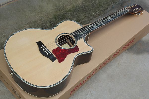 factory custom 41 inch 916 acoustic guitar with solid,abalone fret inlay and binding,rosewood fretboard,can be customized
factory custom 41 inch 916 acoustic guitar with solid,abalone fret inlay and binding,rosewood fretboard,can be customized