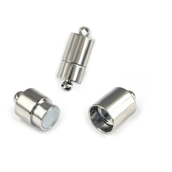 5pcs magnetic clasps 7mm rope end caps magnet buckle connectors for bracelet necklace diy jewelry making accessories findings
5pcs magnetic clasps 7mm rope end caps magnet buckle connectors for bracelet necklace diy jewelry making accessories findings