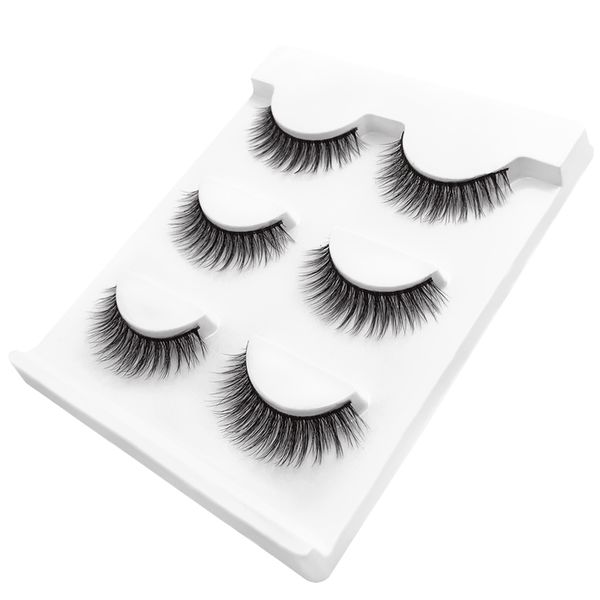 false eyelashes shidishangpin x24 3 pairs crisscross faux cils 3d mink lashes hand made cilios makeup tool drop
false eyelashes shidishangpin x24 3 pairs crisscross faux cils 3d mink lashes hand made cilios makeup tool drop