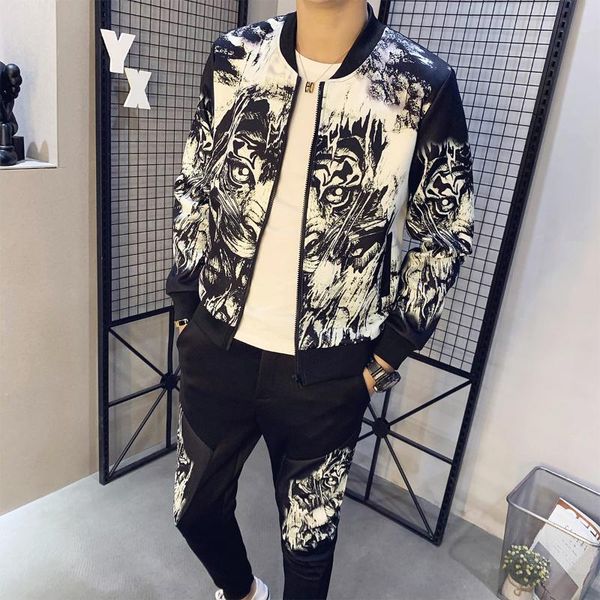 men's tracksuits spring man sport 2 piece sets jacket + pants chandal hombre tracksuit men moda ropa de 2021 set, Gray
men's tracksuits spring man sport 2 piece sets jacket + pants chandal hombre tracksuit men moda ropa de 2021 set, Gray