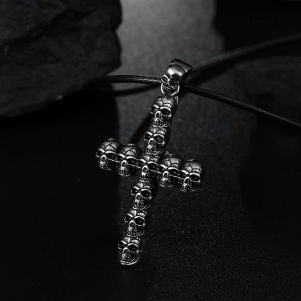 pendant necklaces 2021 skull cross alloy necklace jesus religion vintage men women jewelry, Silver
pendant necklaces 2021 skull cross alloy necklace jesus religion vintage men women jewelry, Silver